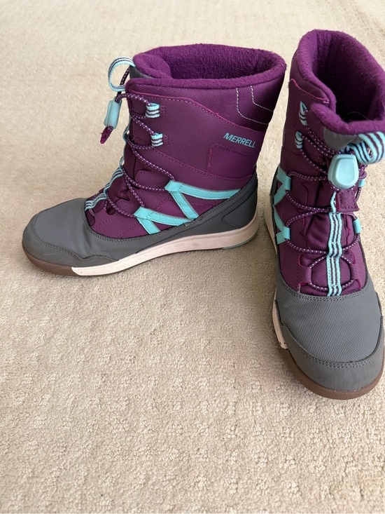 Merrell Other - Merrell Kids Purple with Teal Accent Snow Boots